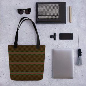 Italian Stripe Tote Bag